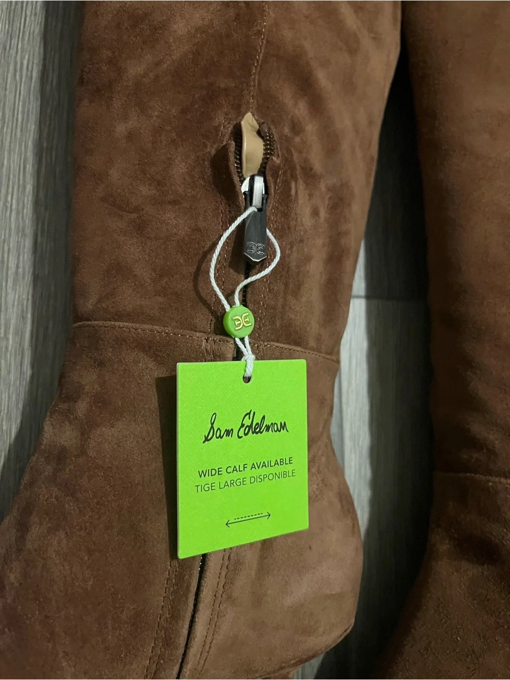 Sam Edelman Taylin toffe Suede Knee-High Pointed-Toe Boots